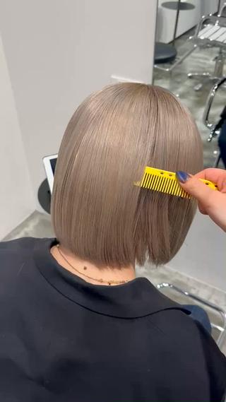 髪質改善トリートメント
ブリーチ毛でも艶髪 