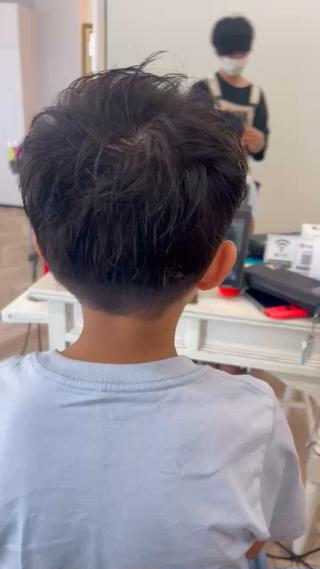 ショート キッズ 塚本 メンズ特化‼️のヘアスタイル