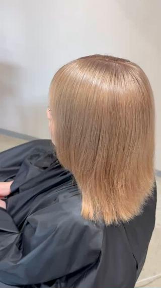 久留米美容室/ボブ/ロング/レイヤー/ショート/レイヤーボブ/ブリーチ/ダブルカラー/ケアブリーチ/縮毛矯正/韓国風/顔まわりカット/前髪カット/学割U24/ヘアアレンジ/ミルクティーベージュ/くすみベージュ/オリーブ/オリーブグレージュ 