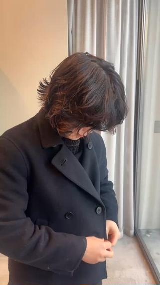 ショート パーマ IRO所属・岡田 祐樹のヘアスタイル