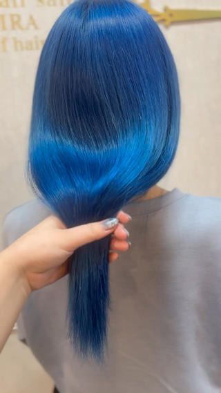 ブルー
ブリーチ2～3回必須になります 