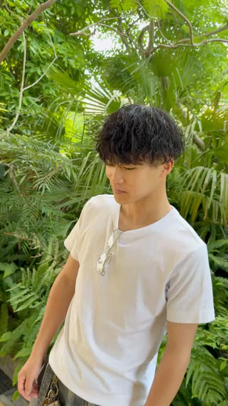 ショート パーマ メンズ EMANON所属・メンズパーマ特化💎 yuuriのヘアスタイル