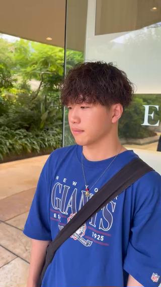 ゆるめ波巻きスパイラル

【難波/メンズ/メンズカット/メンズパーマ/ツイストスパイラル/波巻きスパイラル/ニュアンス/ツイスパ/波巻き】 