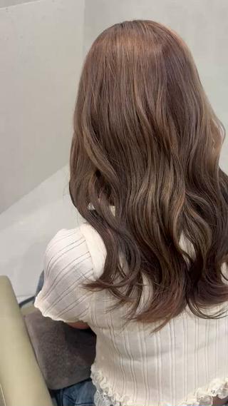 1ブリーチで出来るベージュブラウン 