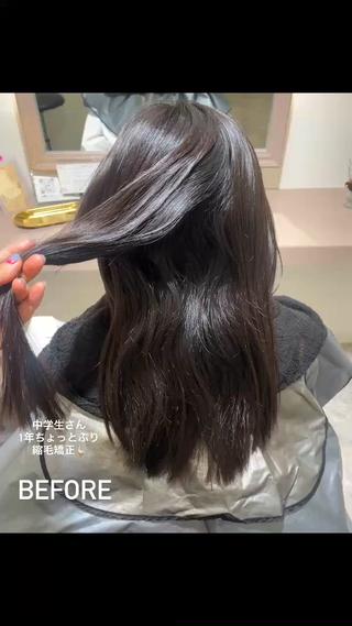 パーマ 堀越 エリのヘアスタイル