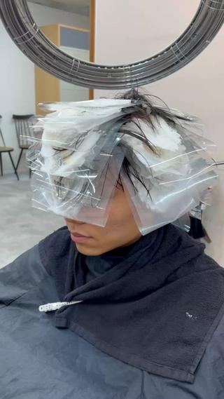 ショート カラー メンズ DIECE  SHIBUYA所属・小野寺 彗人のヘアスタイル