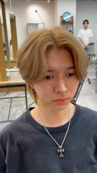 ミディアム カラー メンズ DIECE  SHIBUYA所属・小野寺 彗人のヘアスタイル