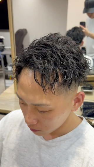 ショート パーマ メンズ DIECE  SHIBUYA所属・小野寺 彗人のヘアスタイル