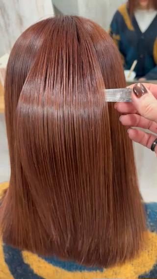 ミディアム カラー 鈴木 悠平のヘアスタイル