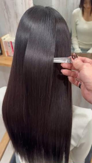 ロング カラー 鈴木 悠平のヘアスタイル