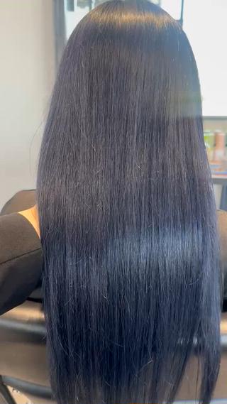 セミロング カラー 國井 瑞貴のヘアスタイル