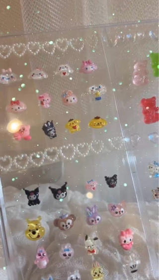 #ハンドネイル #キャラクターパーツ #キャラクター #パーツ #パーツ付け放題 #メンズネイリスト