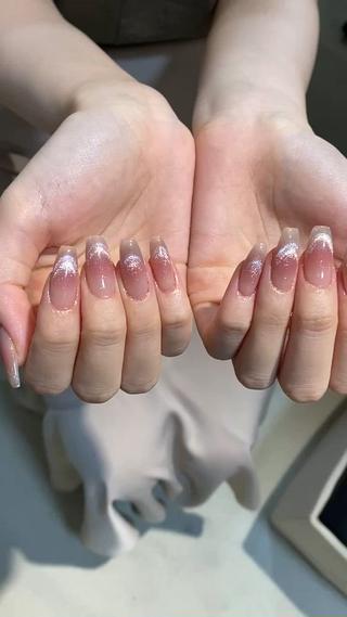 長さだしネイル
ワンホンネイル
 