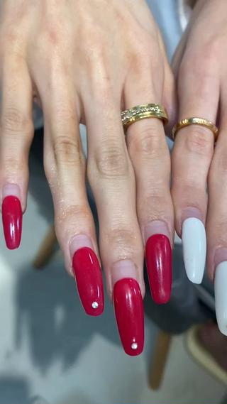 2ヶ月経ちました
長さだし＋ワンカラー 