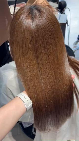 ロング 穂積 未優のヘアスタイル