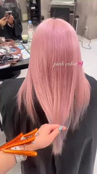 ロング カラー ヘアアレンジ メンズ のん🎀ハイトーン/ レイヤーカット🐳のヘアスタイル