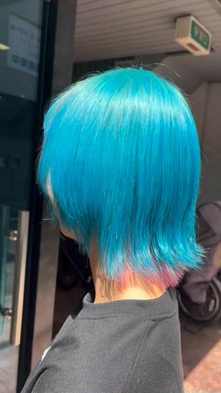 ミディアム BUCKS所属・坂谷 BUCKS/縮毛矯正のヘアスタイル