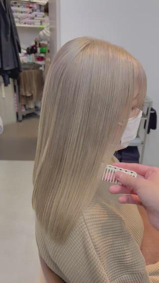 セミロング カラー mee.urawa所属・似合わせショート×透 明感/やじまたかしのヘアスタイル