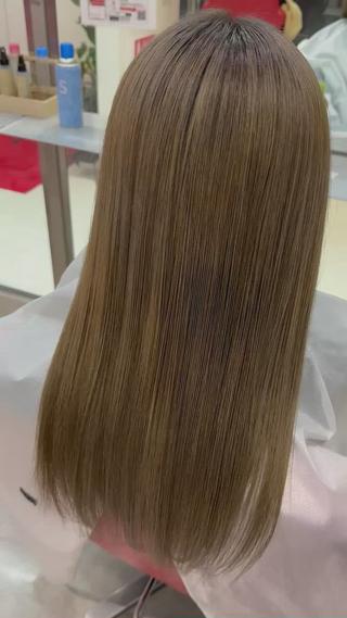 ロング カラー be flot所属・髪質改善/大阪守口市 🐣Ria‪🐣のヘアスタイル