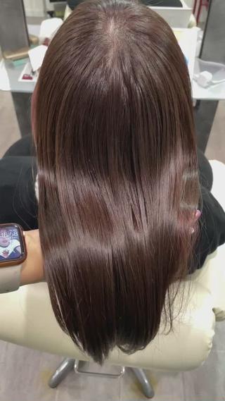 ロング カラー be flot所属・髪質改善/大阪守口市 🐣Ria‪🐣のヘアスタイル