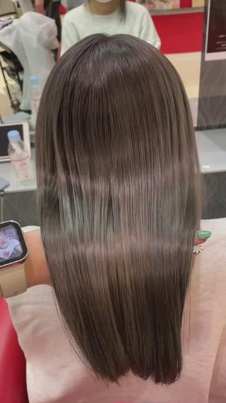 ロング カラー be flot所属・髪質改善/大阪守口市 🐣Ria‪🐣のヘアスタイル