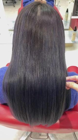 ロング カラー be flot所属・髪質改善/大阪守口市 🐣Ria‪🐣のヘアスタイル