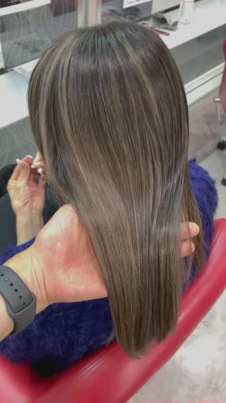 ロング カラー be flot所属・髪質改善/大阪守口市 🐣Ria‪🐣のヘアスタイル