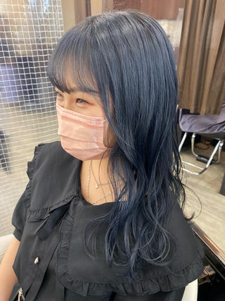 セミロング カラー 市川 博紀 店長のヘアスタイル