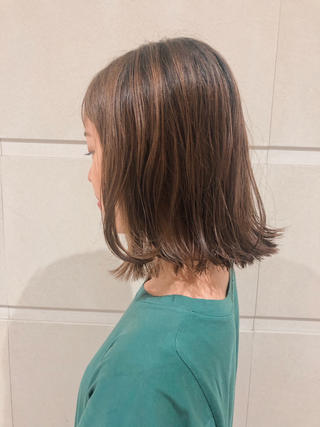 ミディアム ヘアニュース所属・ヘアーニュース 🌿NAMII🌿のヘアスタイル