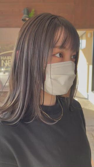 ミディアム カラー ヘアニュース所属・ヘアーニュース 🌿NAMII🌿のヘアスタイル