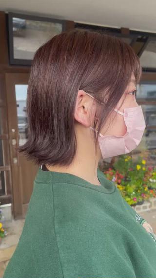 ミディアム カラー ヘアニュース所属・ヘアーニュース 🌿NAMII🌿のヘアスタイル