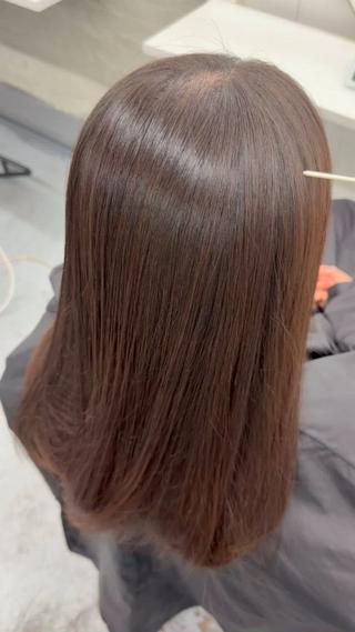 ロング 亀田 泰生のヘアスタイル