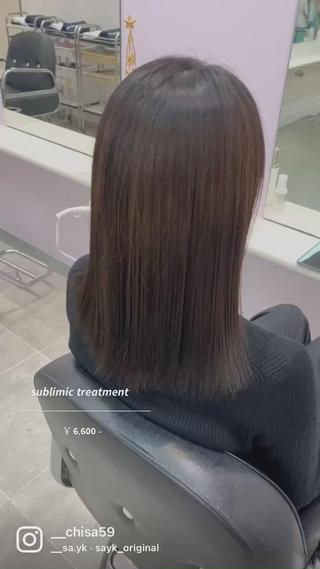 クセや広がりが気になる方にとってもおすすめです
髪質ほんとに変わります！！ 