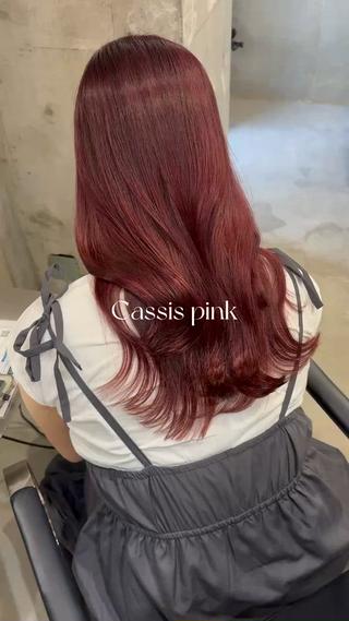 カラー 本場韓国ヘア特化 아이비/Aibiのヘアスタイル