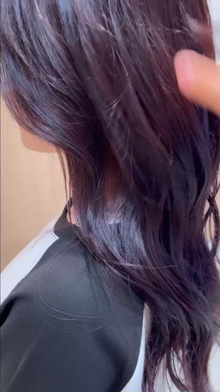 秋冬カラー#紫カラー 