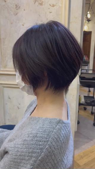 ショート Carina所属・セン北徒歩５分 キシタクのヘアスタイル