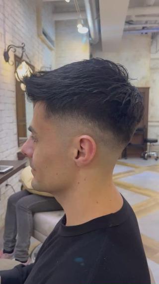 メンズ Carina所属・セン北徒歩５分 キシタクのヘアスタイル