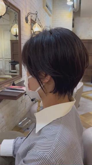ショート Carina所属・セン北徒歩５分 キシタクのヘアスタイル