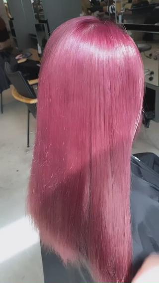 ロング カラー レイヤー/柔色 カラー/SAkiのヘアスタイル