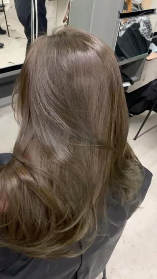 ロング カラー レイヤー/柔色 カラー/SAkiのヘアスタイル