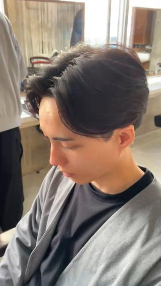 ショート メンズ PERCUT 中島快のヘアスタイル