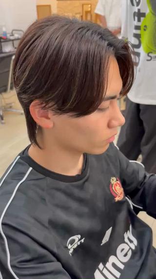 カット+曲がる縮毛矯正