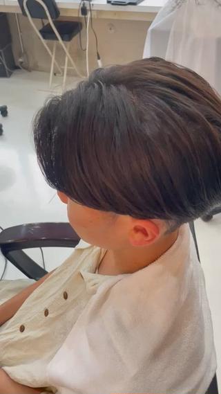 ショート メンズ PERCUT 中島快のヘアスタイル