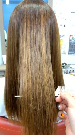 艶髪ストレート 