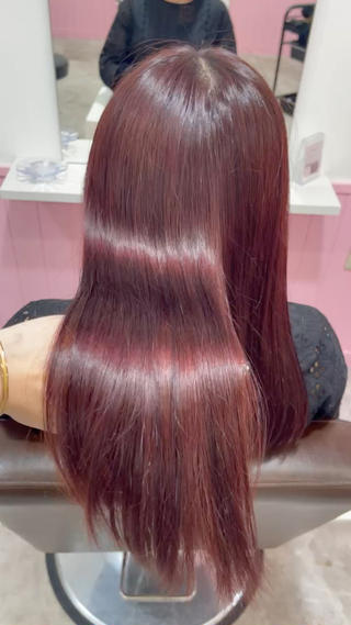 ロング カラー 🎀ミルクティー/暖 色×レイヤー/マリアのヘアスタイル