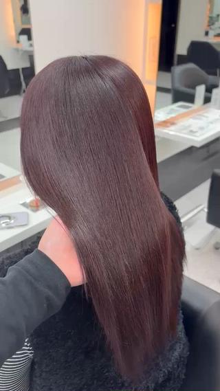 髪質改善カラー大人気 