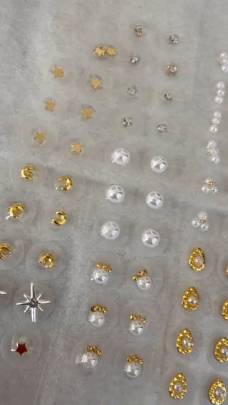 耳ツボジュエリーパーツ
キラキラ、手作りオリジナルパーツ 