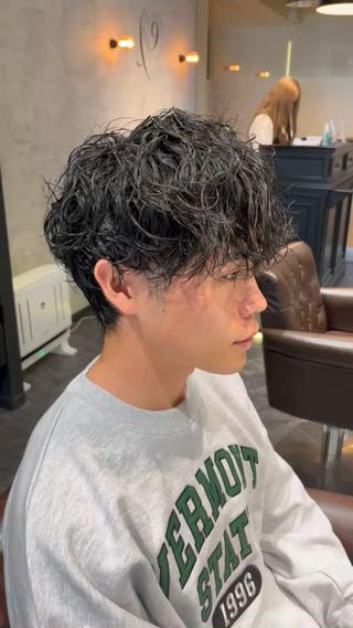 パーマ メンズ 💈メンズ職人 ルキト💈のヘアスタイル