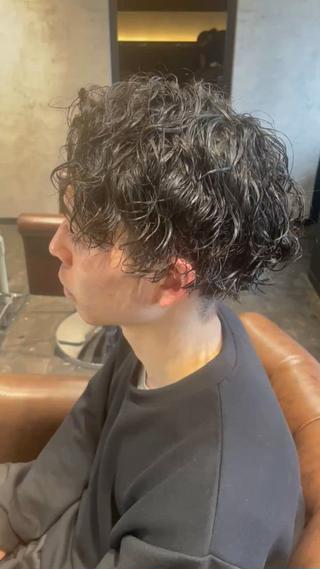 パーマ メンズ 💈メンズ職人 ルキト💈のヘアスタイル