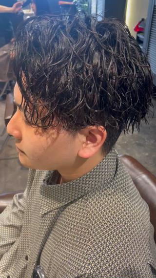 パーマ メンズ 💈メンズ職人 ルキト💈のヘアスタイル